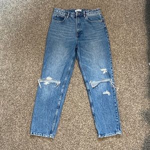 Zara High Rise Jeans - Size 8